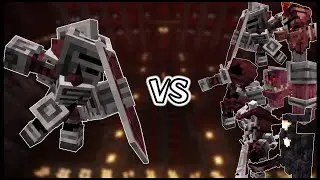 Hadean Smasher VS Hadean Breathe | Minecraft Mob Battle