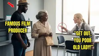 An elderly black woman Humiliated at the Bank Luckily Famous Film Producer Was There