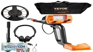 VEVOR Metal Detector for Adults & Kids 8 Inch Waterproof Search Coil