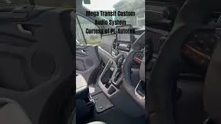 Transit Custom gets full Audio System Upgrade! Installed by PL-Autotek Ltd