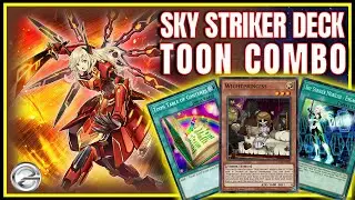 Sky Striker Deck with Toon Spell Combo! Crazy Draw Power and Field Control!