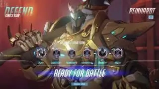 Overwatch - New Reinhardt Legendary Skin Gameplay! [Balderich]
