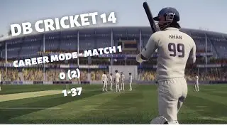 Don Bradman Cricket 14 - Career Mode - Starting as a noob - Part 1