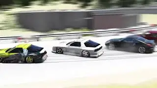 Assetto Corsa - Drifting in the lead at Shadow Valley