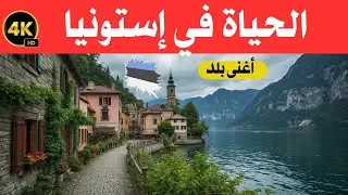 الحياة في إستونيا / أغنى بلد مخفي في أوربا و بلد الجمال / وثائقي عن السفر 4k