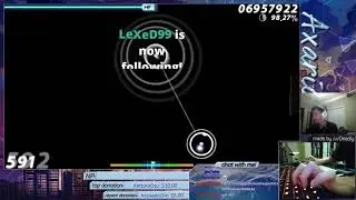 [osu!] monet - Noborenai Sakimichi [Delis' Insane]+DT S (Axarious)