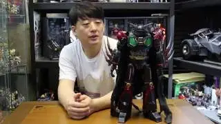 (threezero) Getter Robot - Getter 1 Exclusive Black Edition unboxing & review