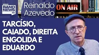 Reinaldo – Tarcísio e Caiado provam direita sem causa, mas também o “acerto”, a seu modo, de Eduardo