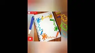 FRONT PAGE DESIGN| PROJECT WORK DESIGNS| FILE DECORATION IDEAS| EASY BORDER DESIGN FOR ACTIVITIES