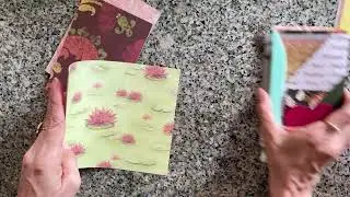 Extra bonito para ser tan pequeño. Mini álbum 1 página y media.