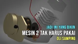 Inilah Alasan Mesin 2 Tak Perlu Oli Samping