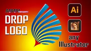 #design | Drop Logo any Illustrator | MMN for Happy