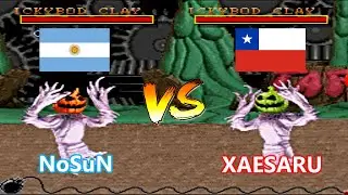 Clay Fighter - Tournament Edition (SUPER NES) - NoSuN vs XAESARU