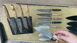 Новинки! Кухонные ножи в новом исполнении! Что привезу на Выставку клинок на Неве! 