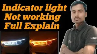 Indicator light ko kaise thik kare || How to repair Car Indicator light