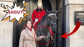 Guard’s Powerful Shout At a Woman 2