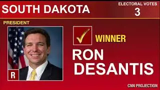 2024 Election Night | Ron DeSantis vs Joe Biden