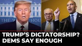 Jeffries, Schumer Lead Democrats Revolt Against Trump&rsquo;s DHS Funding | ICE Raids | Kristi Noem | USA