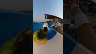 double tube slide at H2O fun water park 💙