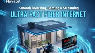 Nayatel /Fiber Internet | Smooth Browsing, Gaming & Streaming