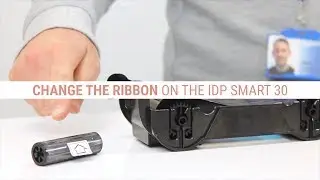 Как заменить ленту в принтере IDP Smart 30