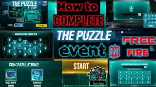 How to Complete The Puzzle event in Free Fire || Patel Dhruv Gaming ||