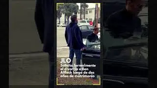 Jennifer Lopez, presentó la solicitud de divorcio de Ben Affleck, en el mismo día de su aniversario
