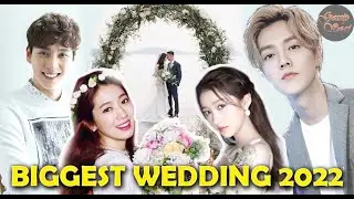 5 Biggest Wedding Of 2022 ll Asian Celebrity Couples To Get Married 2022 ll Park Shin Hye and more..