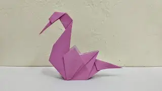 How to make a paper Swan - Origami Swan paper - Origami Tutorial
