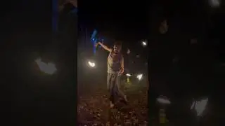 Fire Show под Psy-Trance от Luminoforium на фестивале В ритме леса 2025 (2)