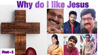 Tamil Television Actors Opens up |  why do I lik Jesus |Talking Donkey