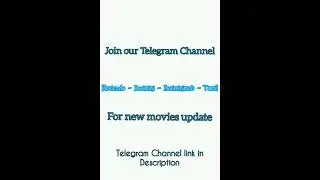 Telegram Channel link /For New Movies Update