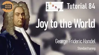 Joy to the World (Handel) - Easy Classical Guitar Tutorials 84 by Axelle Guitar
