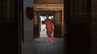 Deadpool Dance in RDR2 😂 #deadpool #byebyebye #marvel #mcu #arthurmorgan #rdr2 #vrchat