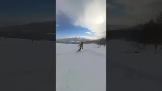 Session with my friend in Myoko suginohara![japan,japow] #snowboard #snowboardworld
