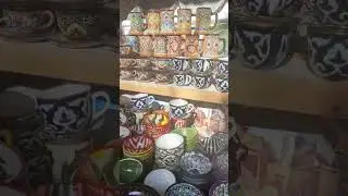 Souvenir Shop in Chorsu Bazaar #shorts #coco_highlights #tashkent #uzbekistan