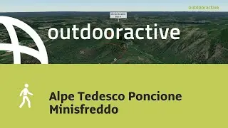 Video 3D interattivo: Alpe Tedesco Poncione Minisfreddo