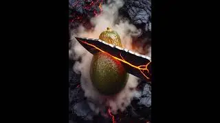 This Avocado Crystal Cut Is Too Satisfying to Skip 🔥 #shorts #asmr #asmrsounds
