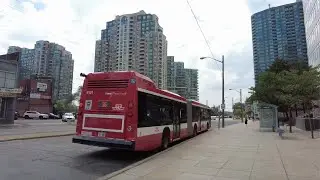 Toronto Walk: Walking Finch Ave West from Yonge St by Finch Stn to Bathurst St (August 17th, 2023)