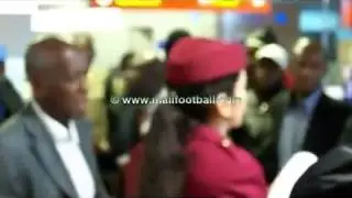 Malifootball.com_Les Aigles du Mali , preparation can 2010, depart pour DOHA