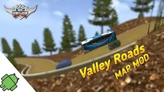 MOD MAP BUSSID 4.3  - Valley Roads MAP MOD  BUS SIMULATOR INDONESIA&bull; 🇮🇩