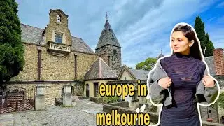 Europe vibes in melbourne🙂 | Monsalvat Eltham/saritavlog
