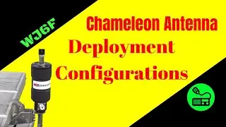 Ham Radio Antenna - Chameleon Antenna Deployment Configurations