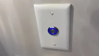 On demand push button hot water recirculator operation