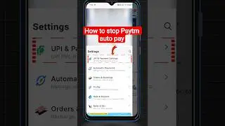 Paytm ki autopay ko kaise stop Karen //how to stop autopay #shorts #viral