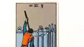6 of Swords : Six of Swords Tarot Card