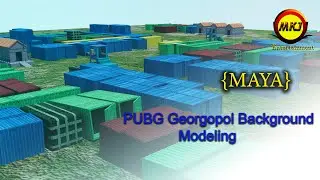 PUBG Georgopol Background modeling /texture/Lighting.
