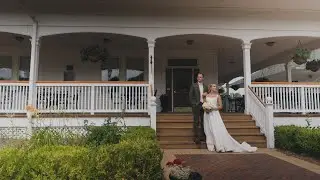 Groom first saw bride in the newspaper and then slid in DM's  | High School Sweetheart Story