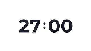 27 Minute Timer