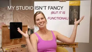 My Studio Isn't Fancy, But it IS Functional: STUDIO SET UP TOUR